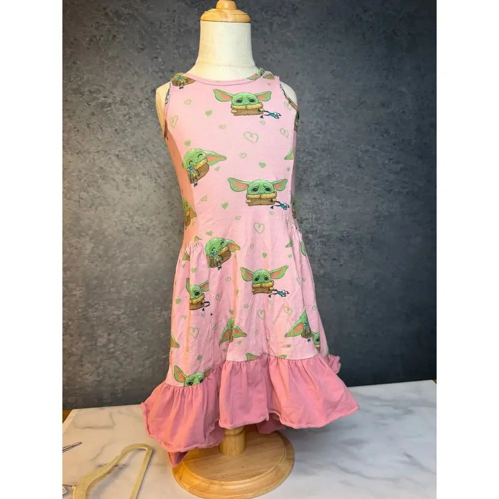 2 Girls' size 4 boutique dresses, Placard Originals. Star Wars inspired